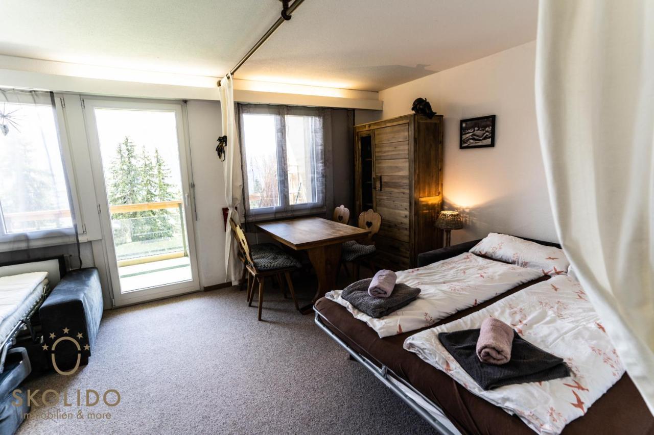 Apartamento Haus Caroline, Riederalp Mitte Exterior foto