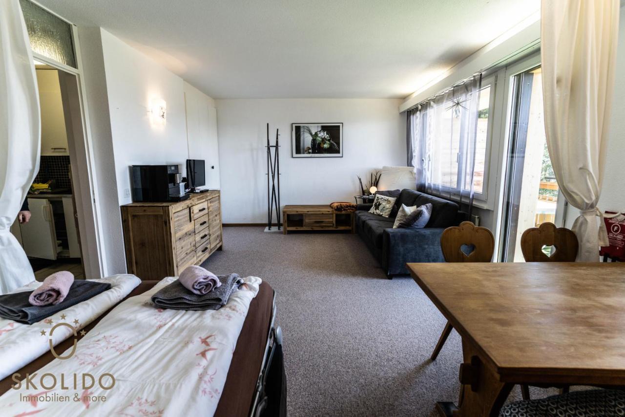 Apartamento Haus Caroline, Riederalp Mitte Exterior foto