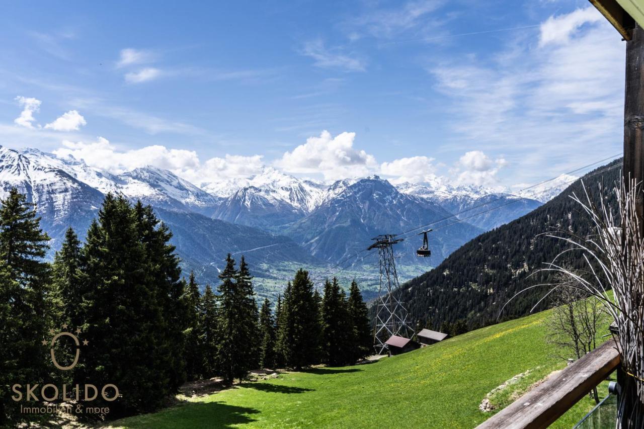 Apartamento Haus Caroline, Riederalp Mitte Exterior foto