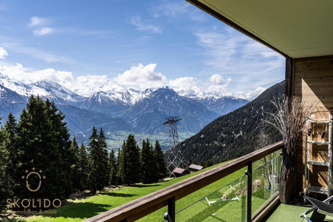 Apartamento Haus Caroline, Riederalp Mitte Exterior foto