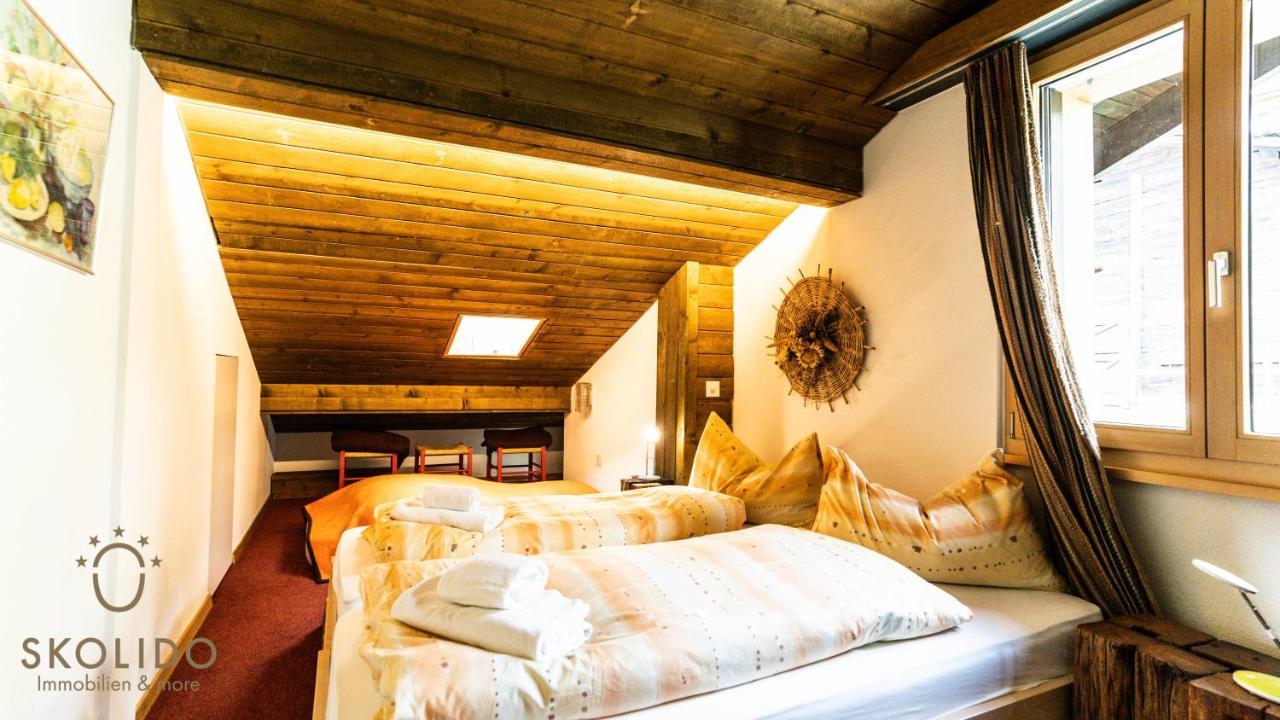 Apartamento Haus Caroline, Riederalp Mitte Exterior foto