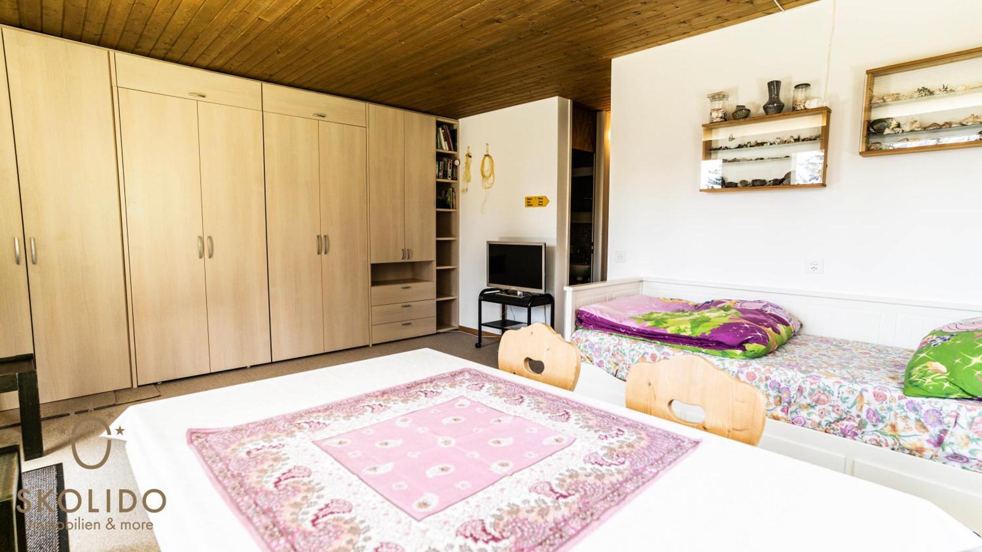 Apartamento Haus Caroline, Riederalp Mitte Exterior foto