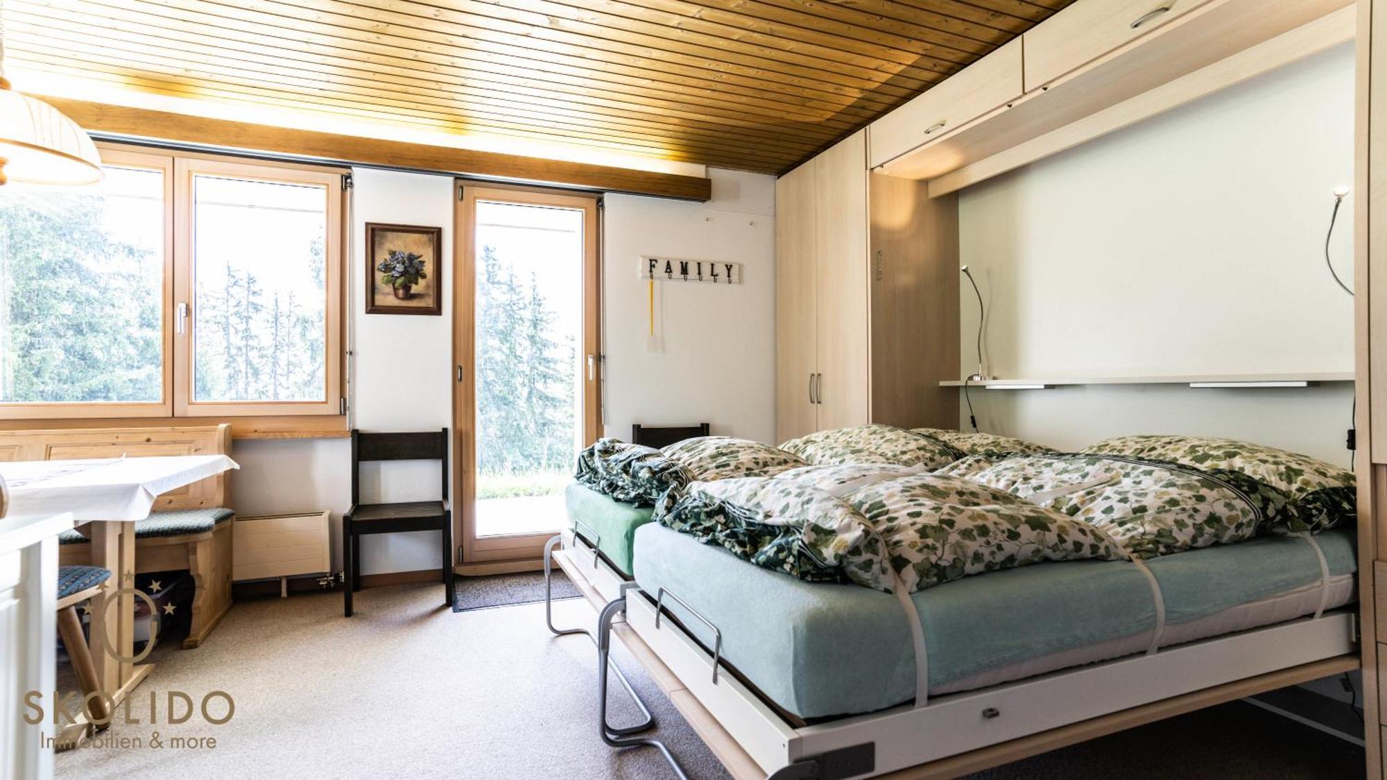 Apartamento Haus Caroline, Riederalp Mitte Exterior foto