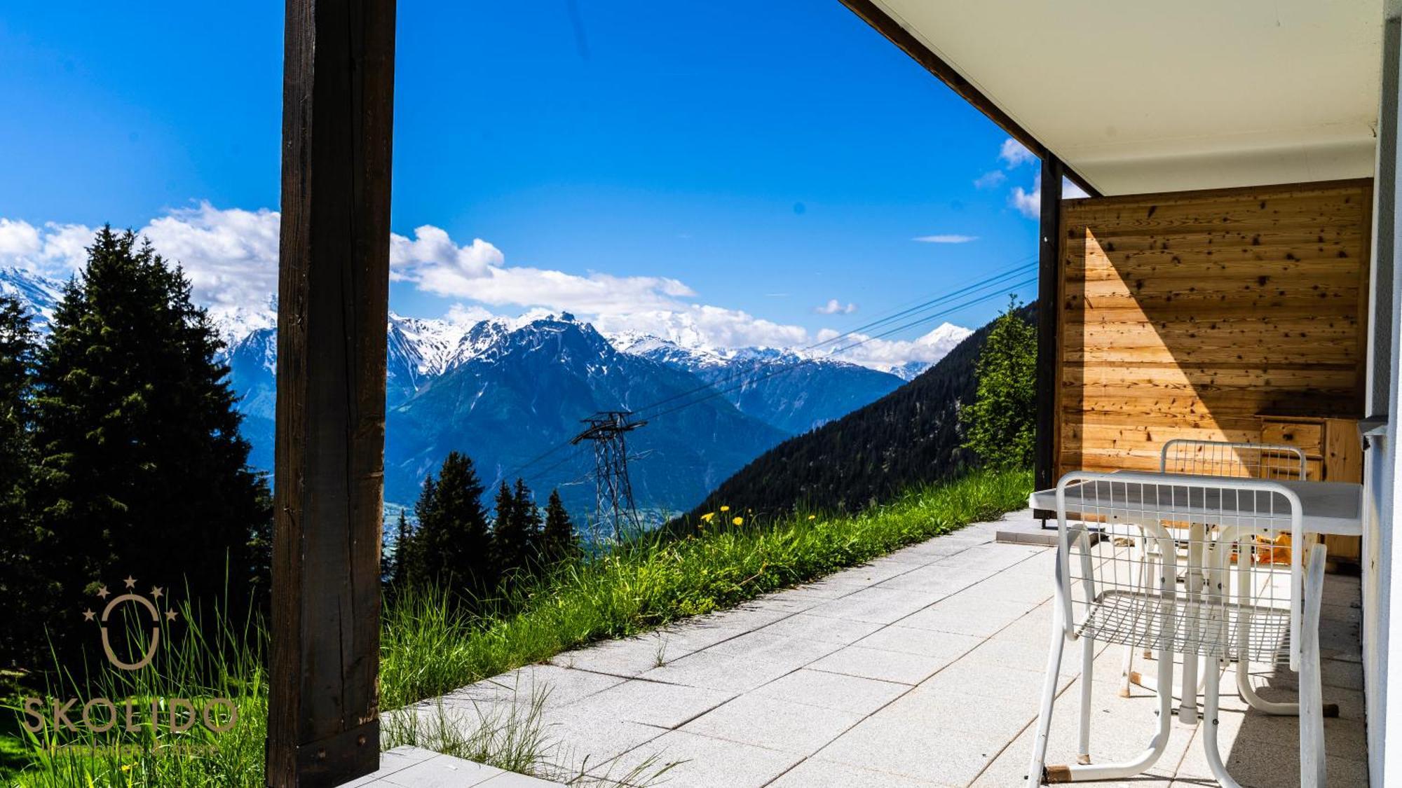 Apartamento Haus Caroline, Riederalp Mitte Exterior foto
